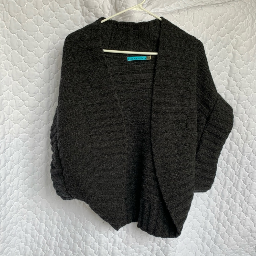 Alice & Olivia short sleeved cardigan